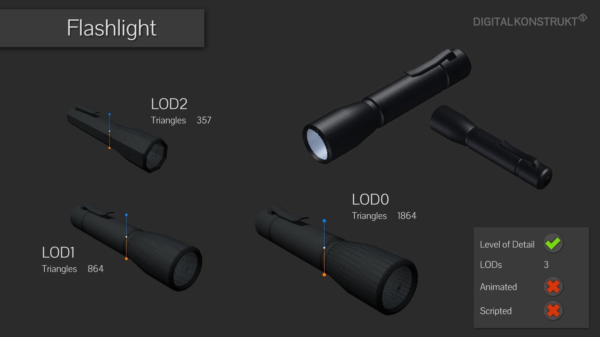 Outdoor Pack Vol 1 Low-poly 3D model_17