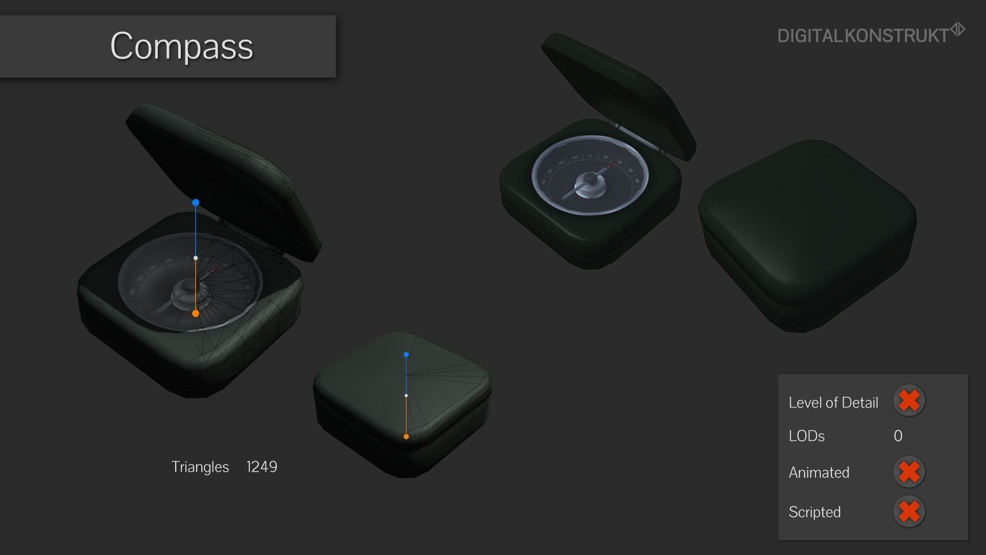 Outdoor Pack Vol 1 Low-poly 3D model_5