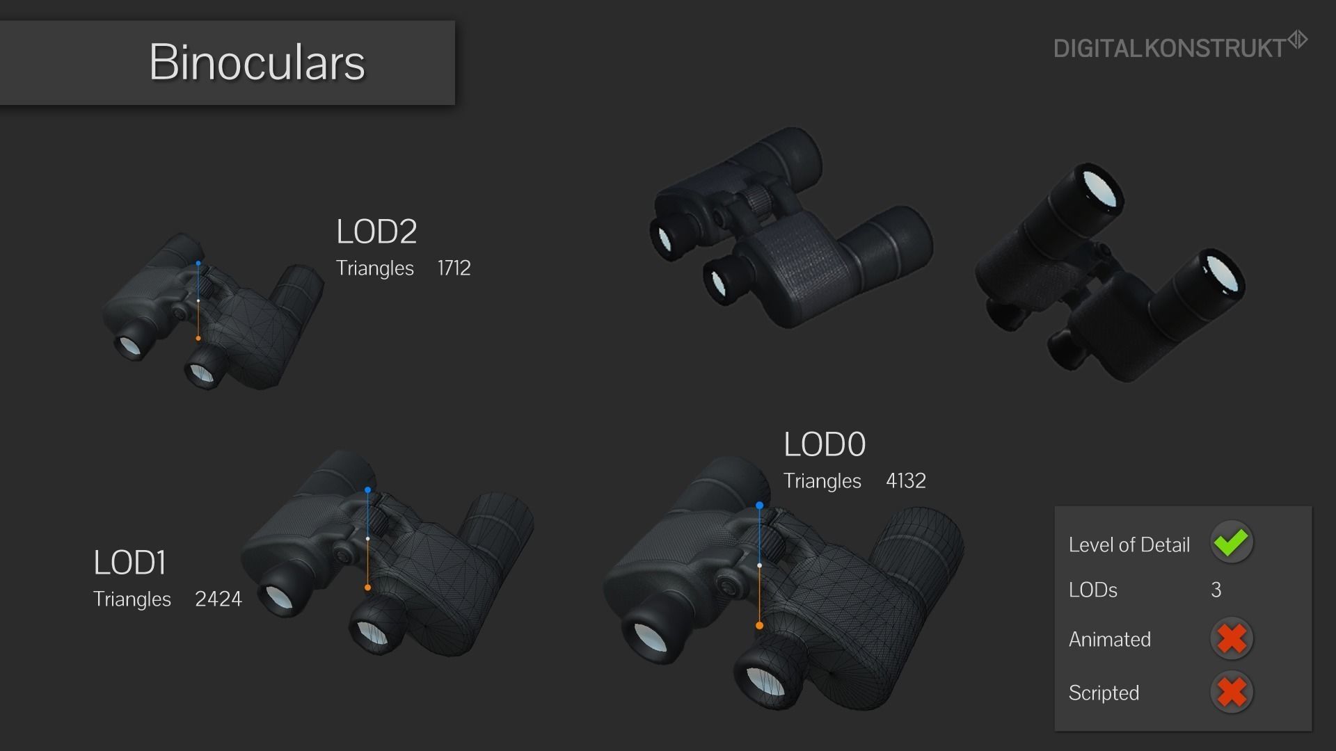 Outdoor Pack Vol 1 Low-poly 3D model_11