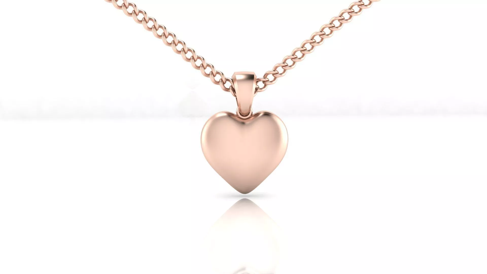 free heart gold ring Free 3D print model