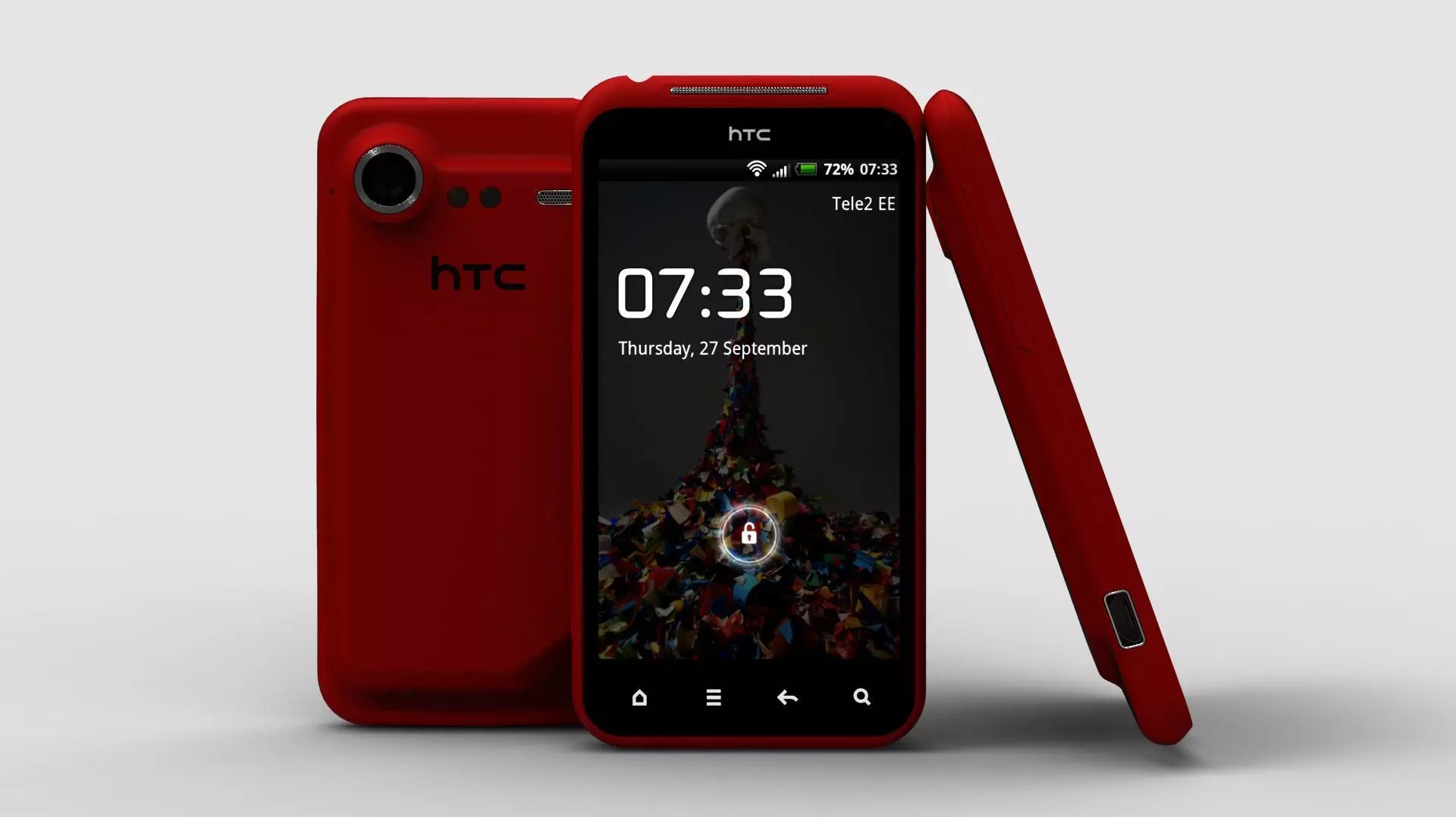 HTC Incredible S Free 3D model