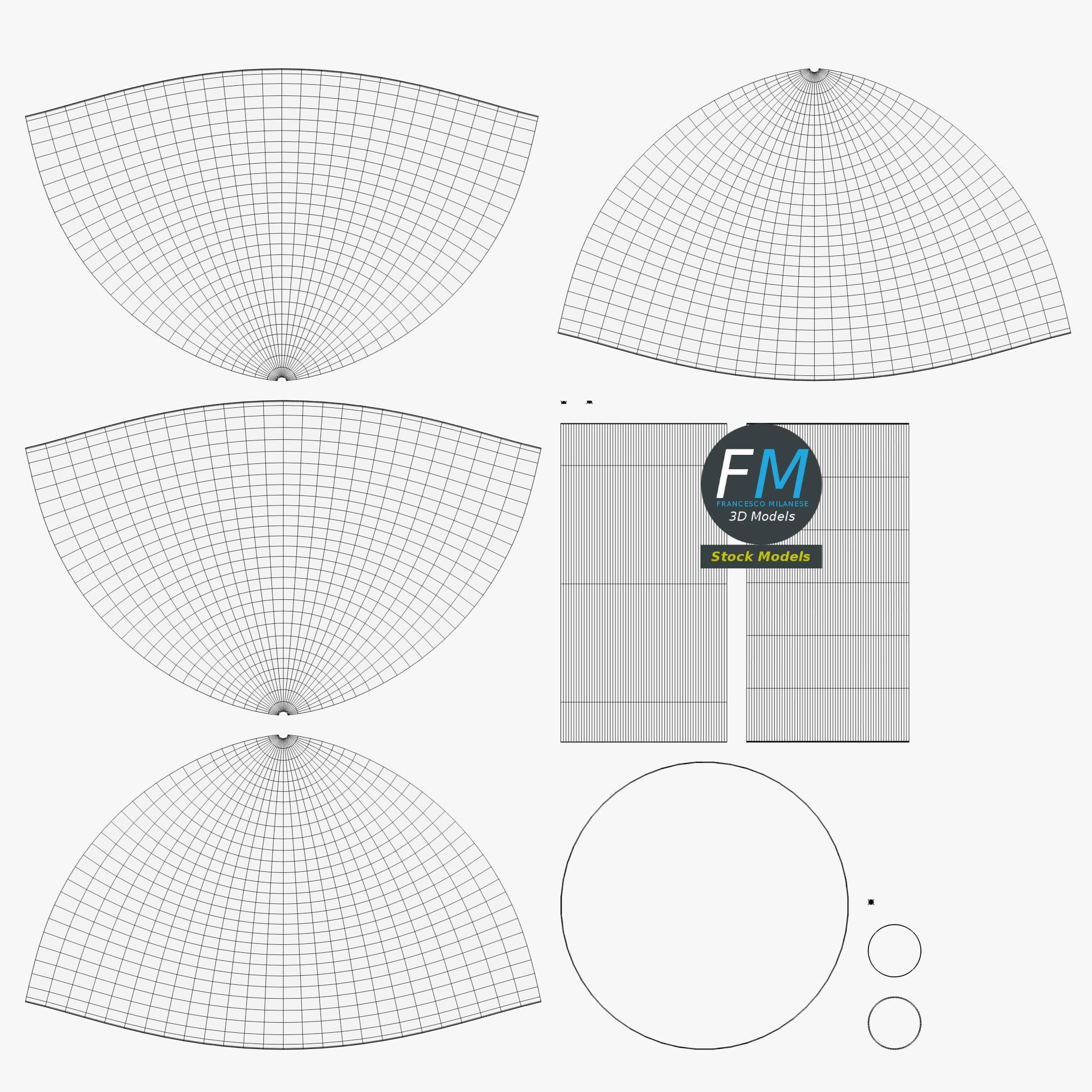 Wagenfeld table lamp 3D model_11