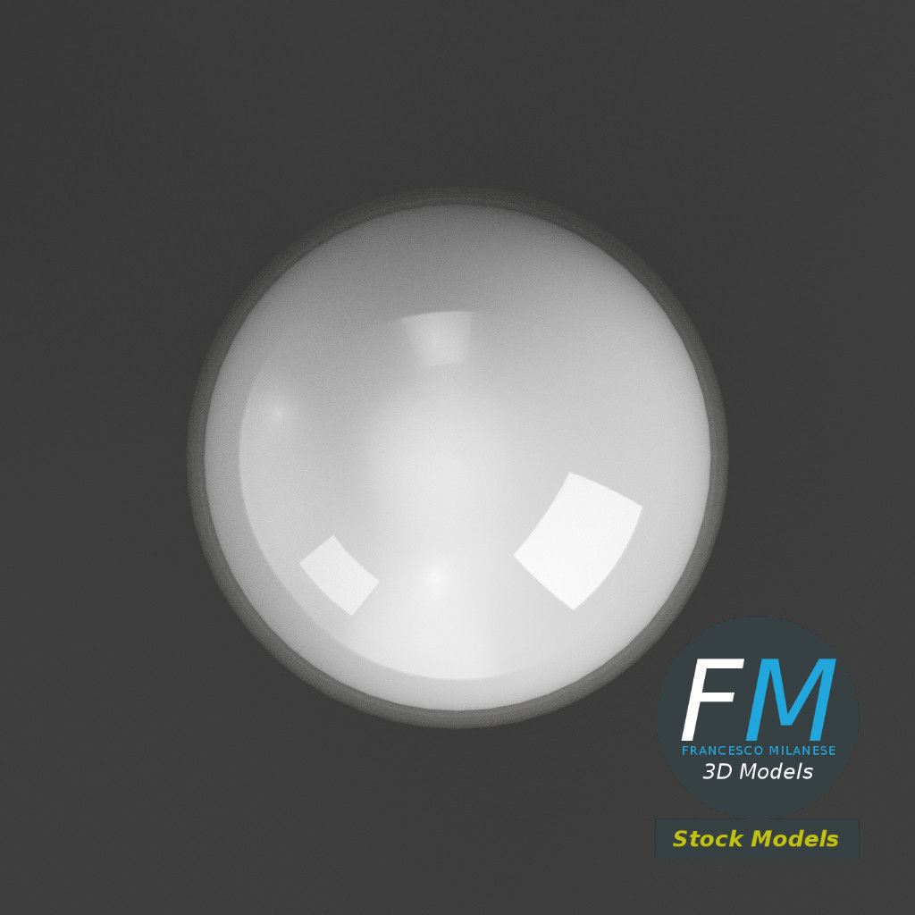 Wagenfeld table lamp 3D model_6