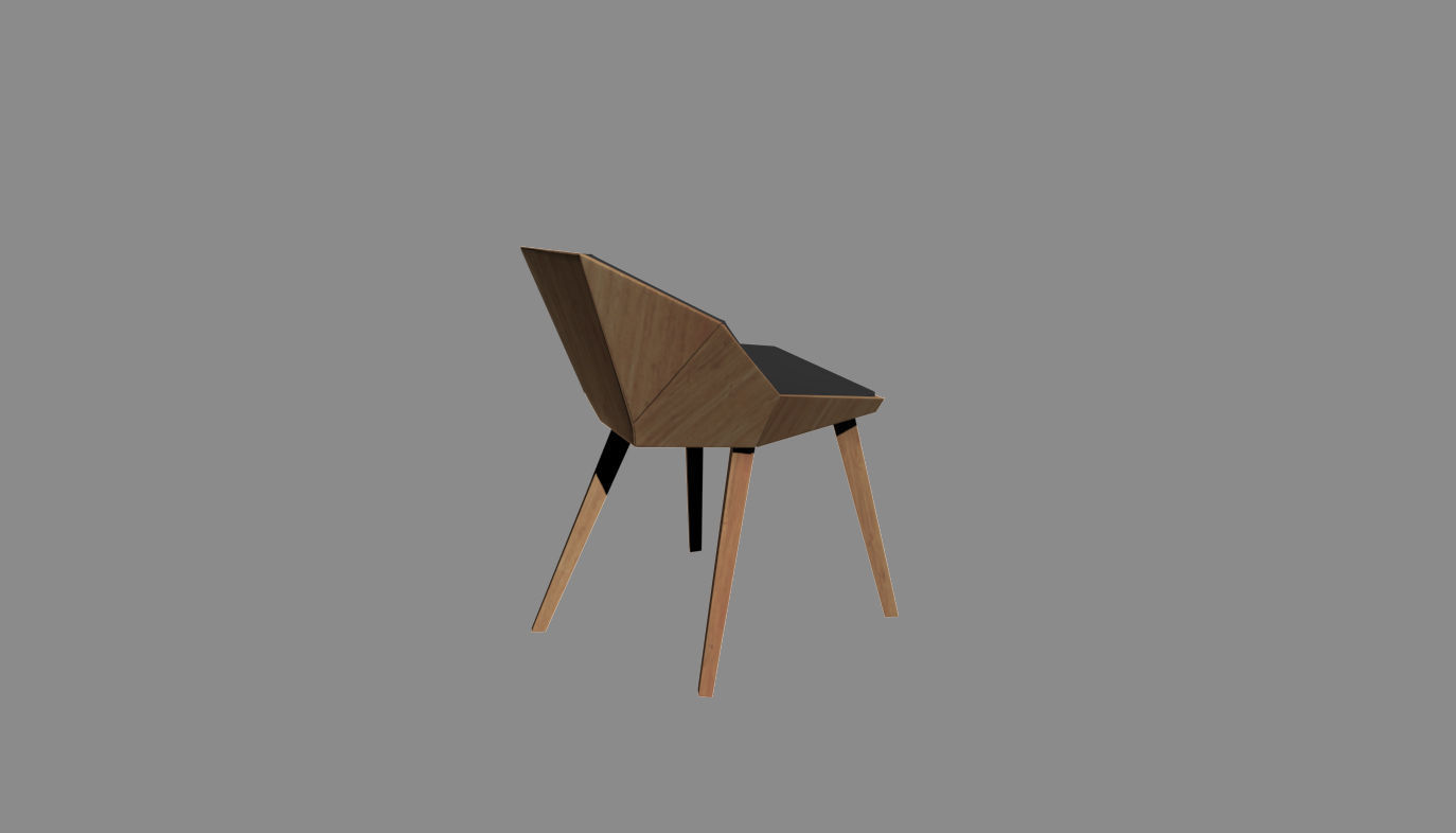 Fan Chair by John Ford 3D model_8
