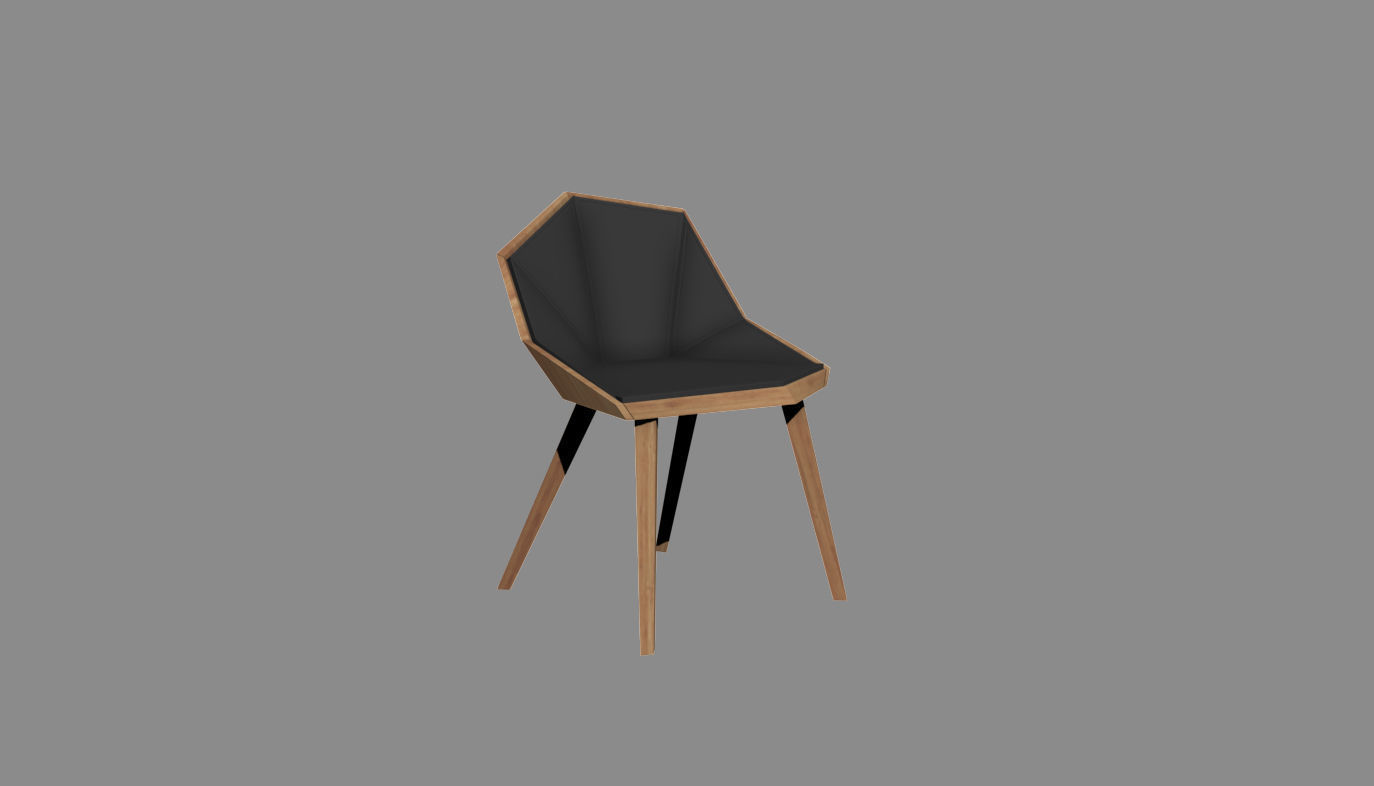 Fan Chair by John Ford 3D model_9