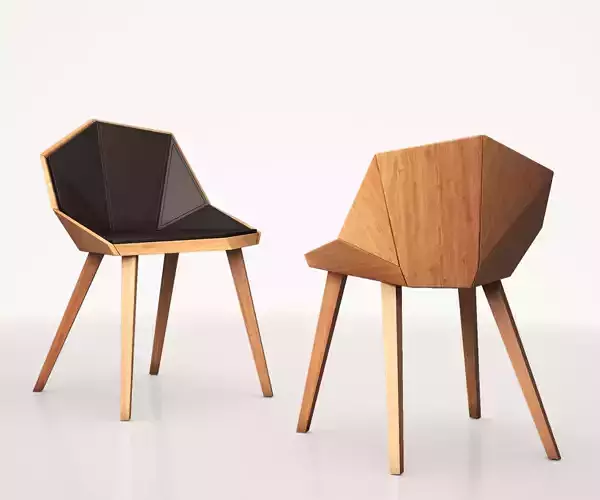 Fan Chair by John Ford 3D model