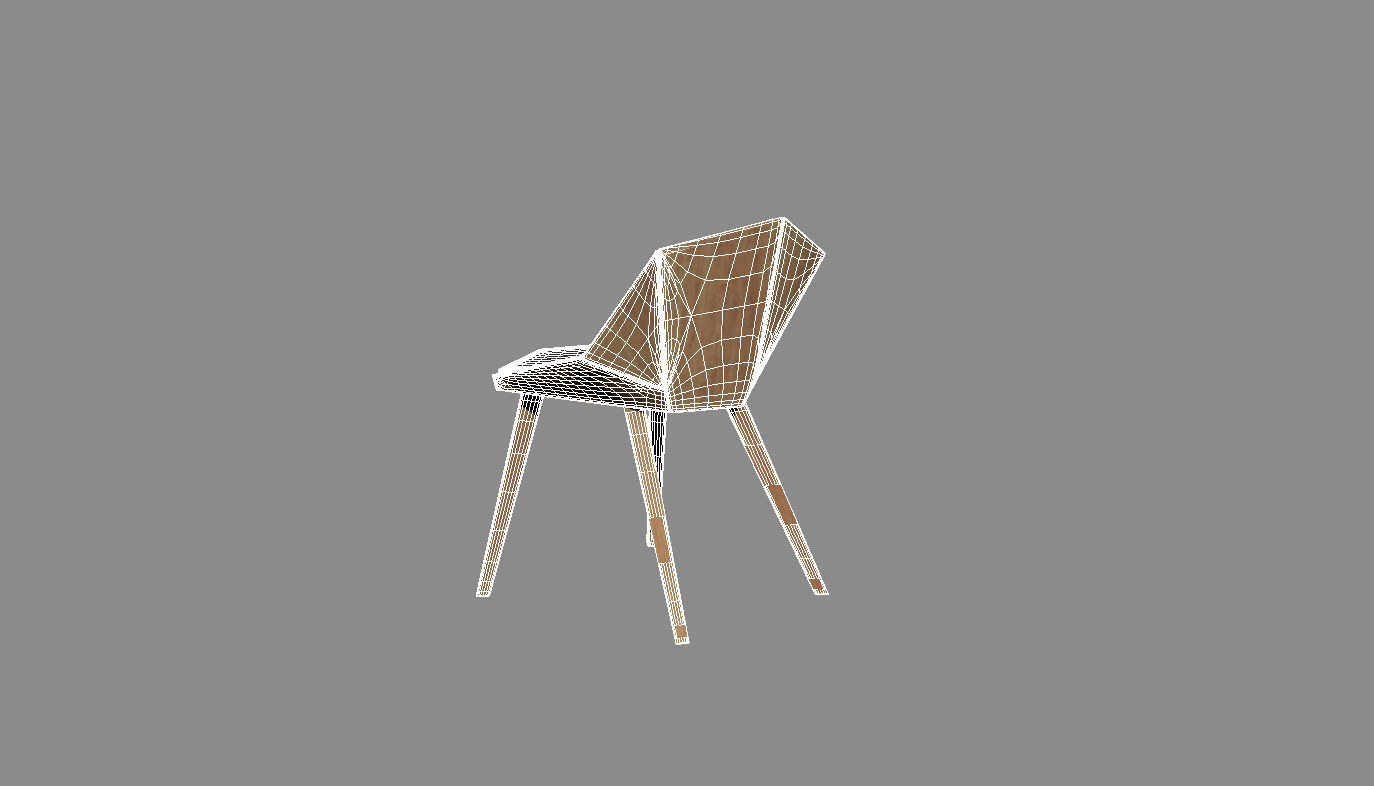 Fan Chair by John Ford 3D model_4