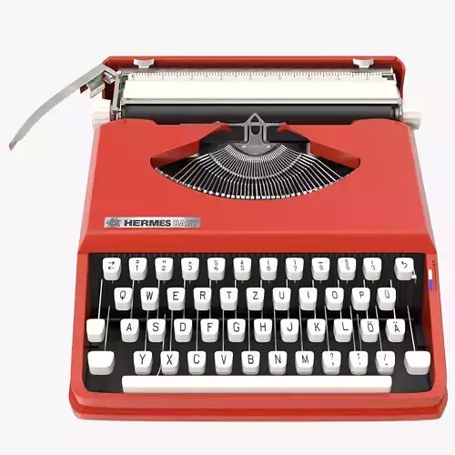 Hermes Baby Typewriter 3D model