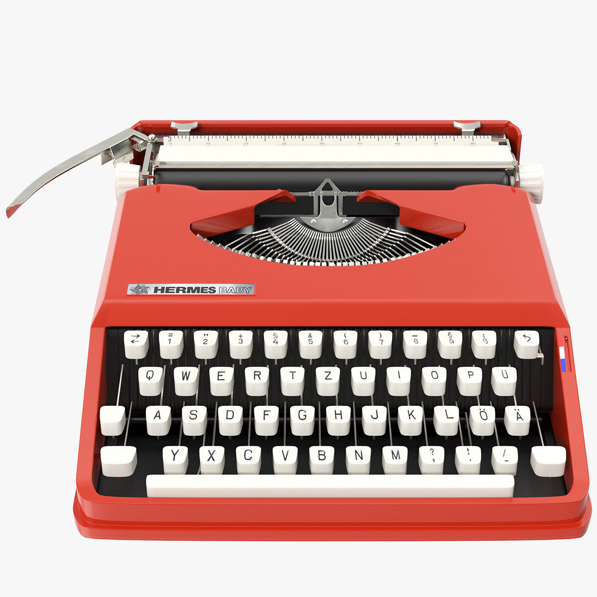 Hermes Baby Typewriter 3D model_2