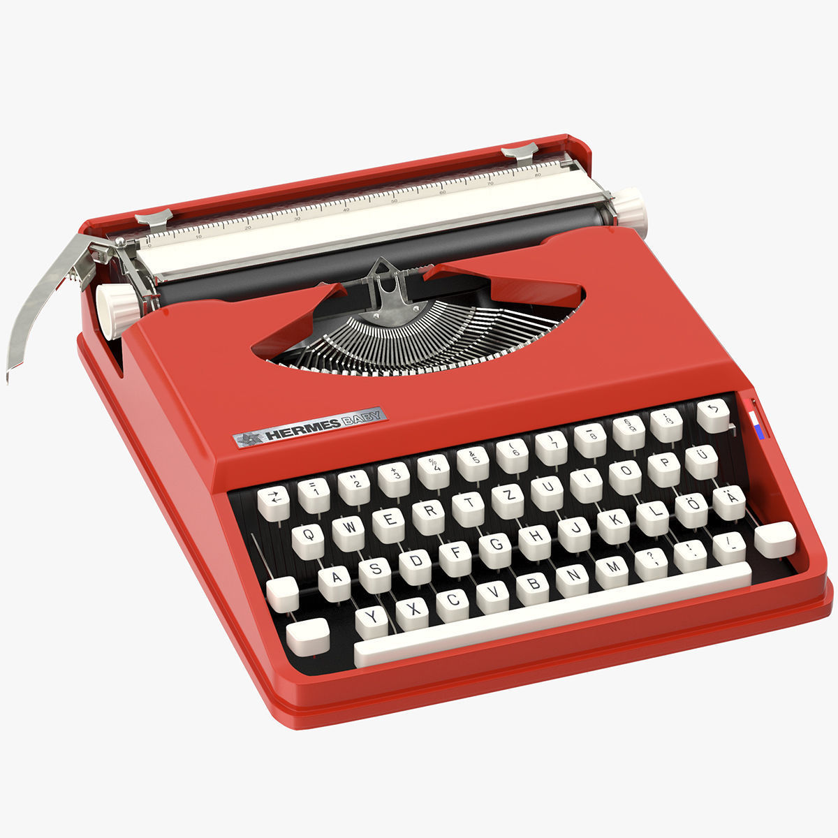 Hermes Baby Typewriter 3D model_6