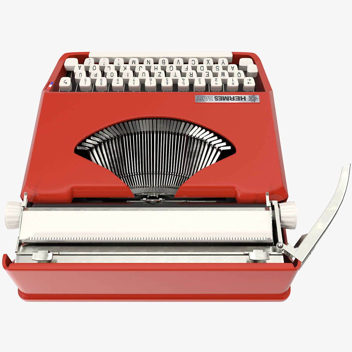 Hermes Baby Typewriter 3D model_4