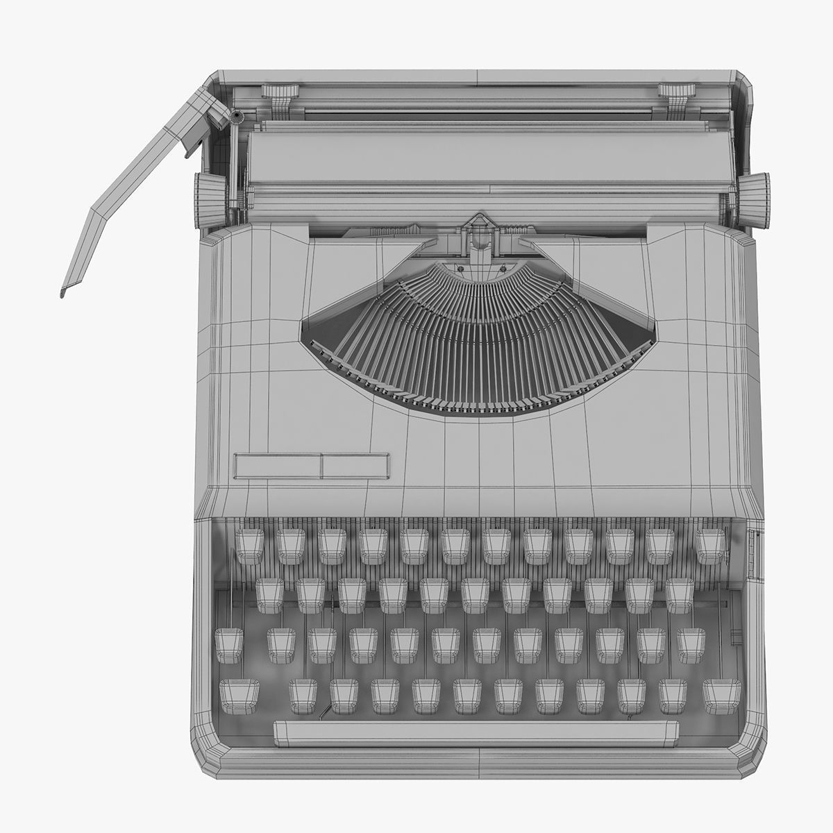 Hermes Baby Typewriter 3D model_14