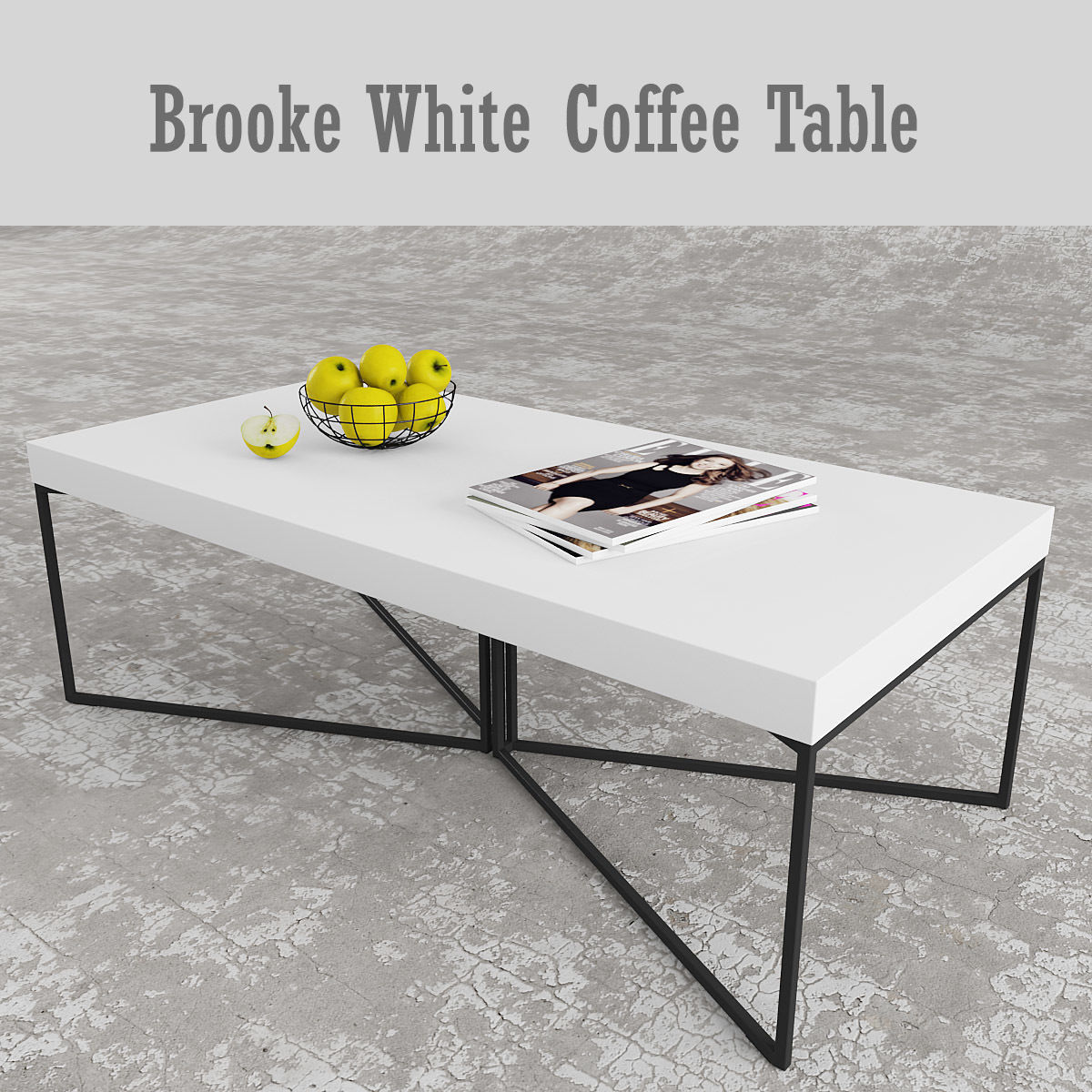 Brooke Coffee Table 3D model_1