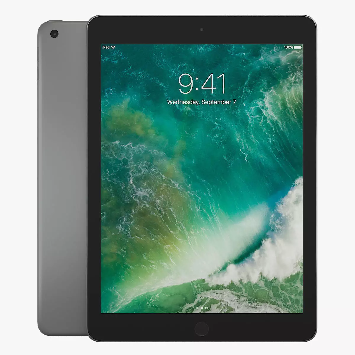 Apple ipad 9-7 3D model_0