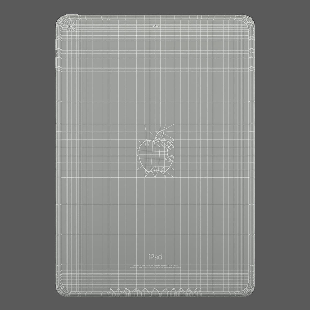 Apple ipad 9-7 3D model_17