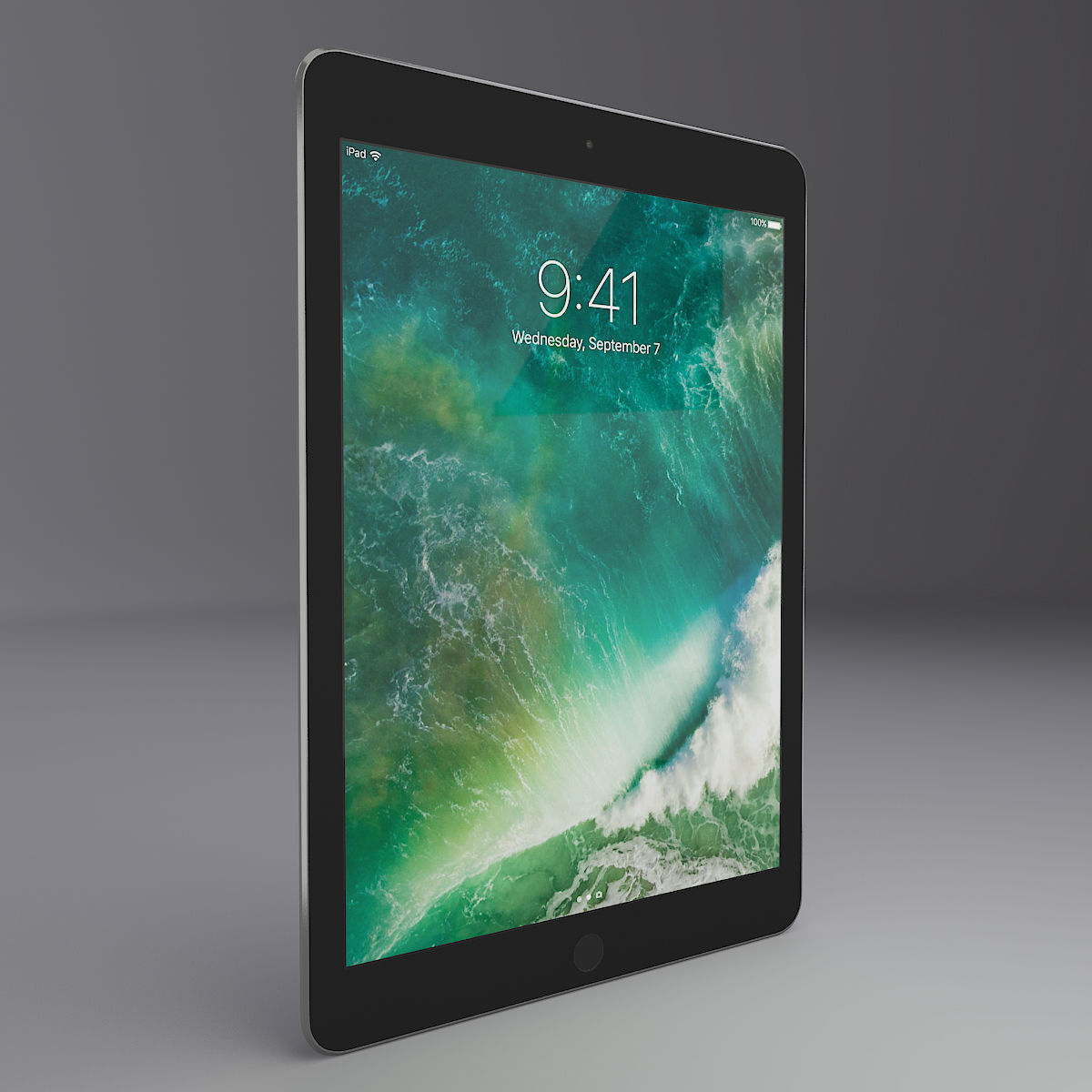 Apple ipad 9-7 3D model_5