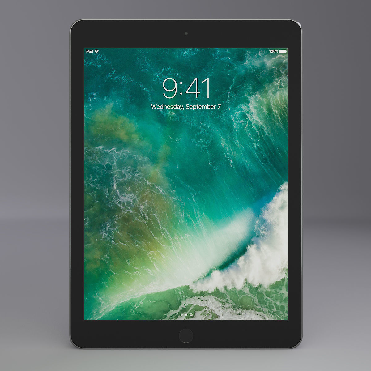 Apple ipad 9-7 3D model_1