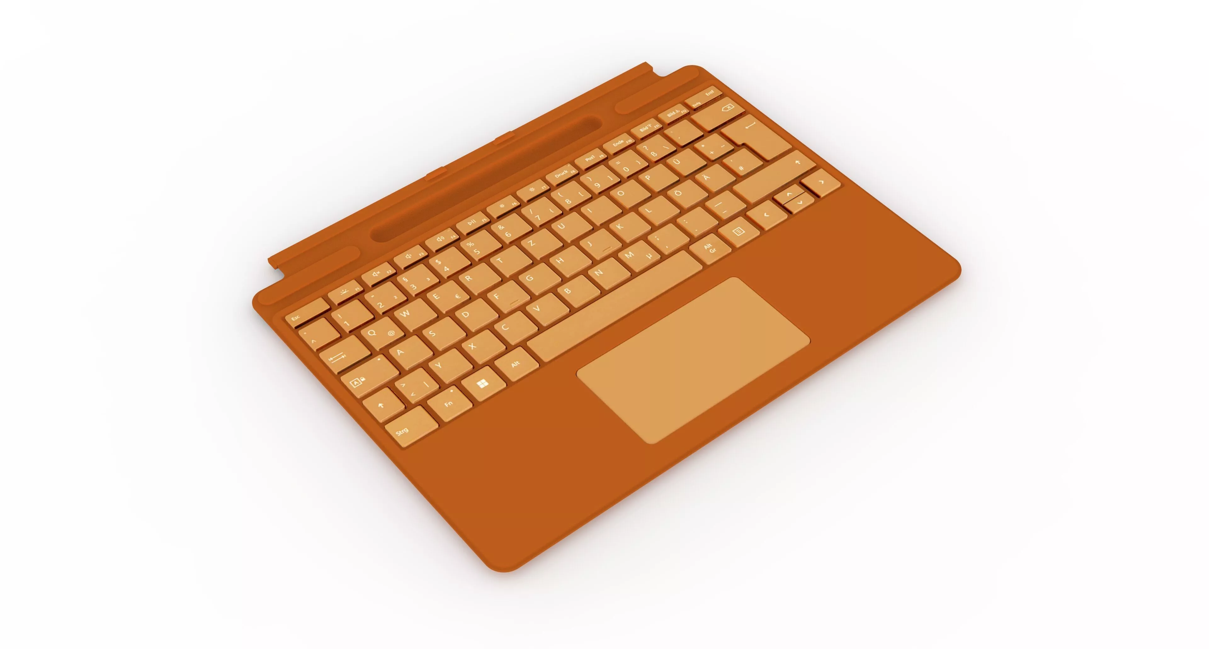 Keyboard Low-poly 3D model