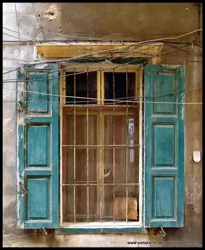 Middel Eastern Lebanese Window Low-poly 3D model