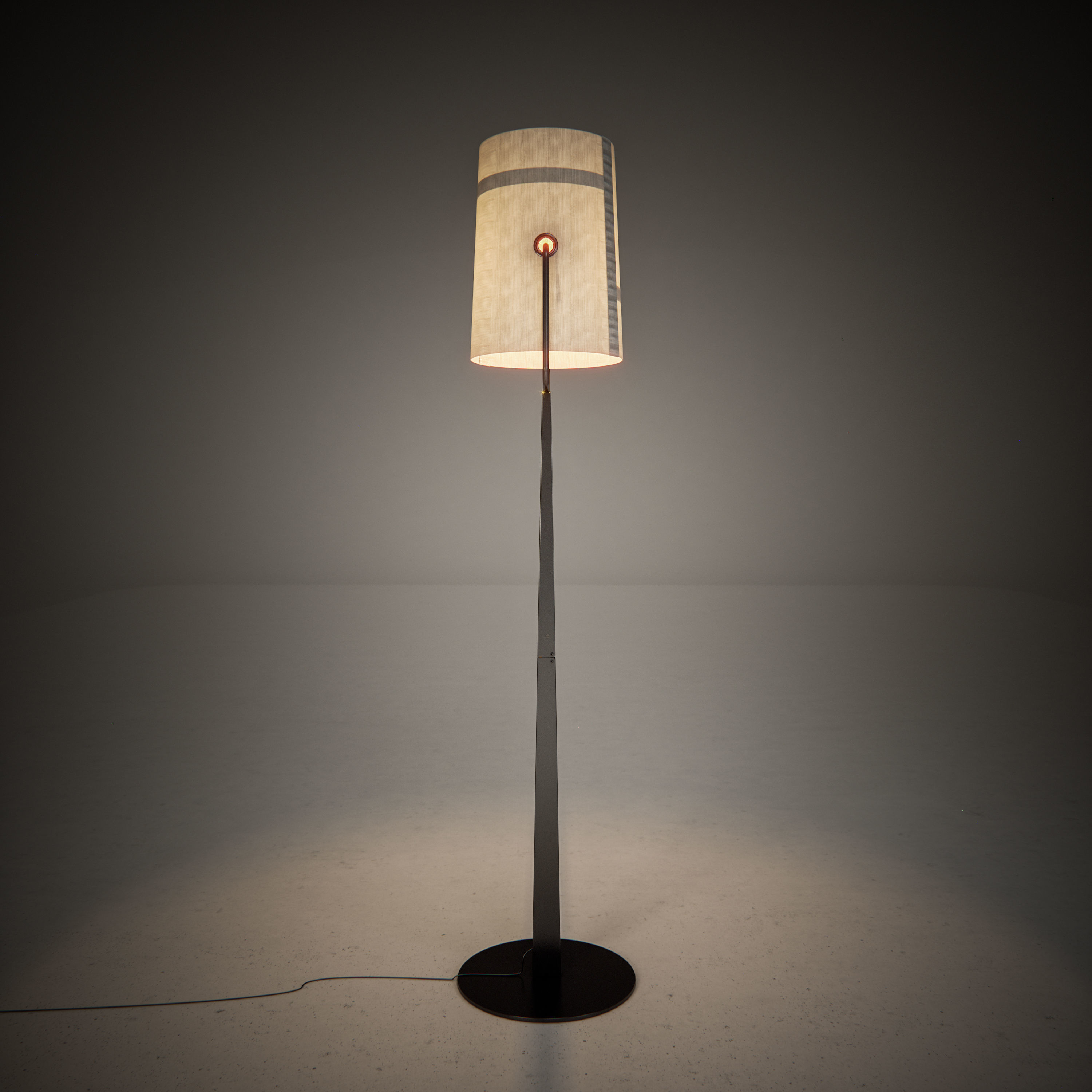 FOSCARINI DIESEL FORK FLOOR LAMP 3D model_3