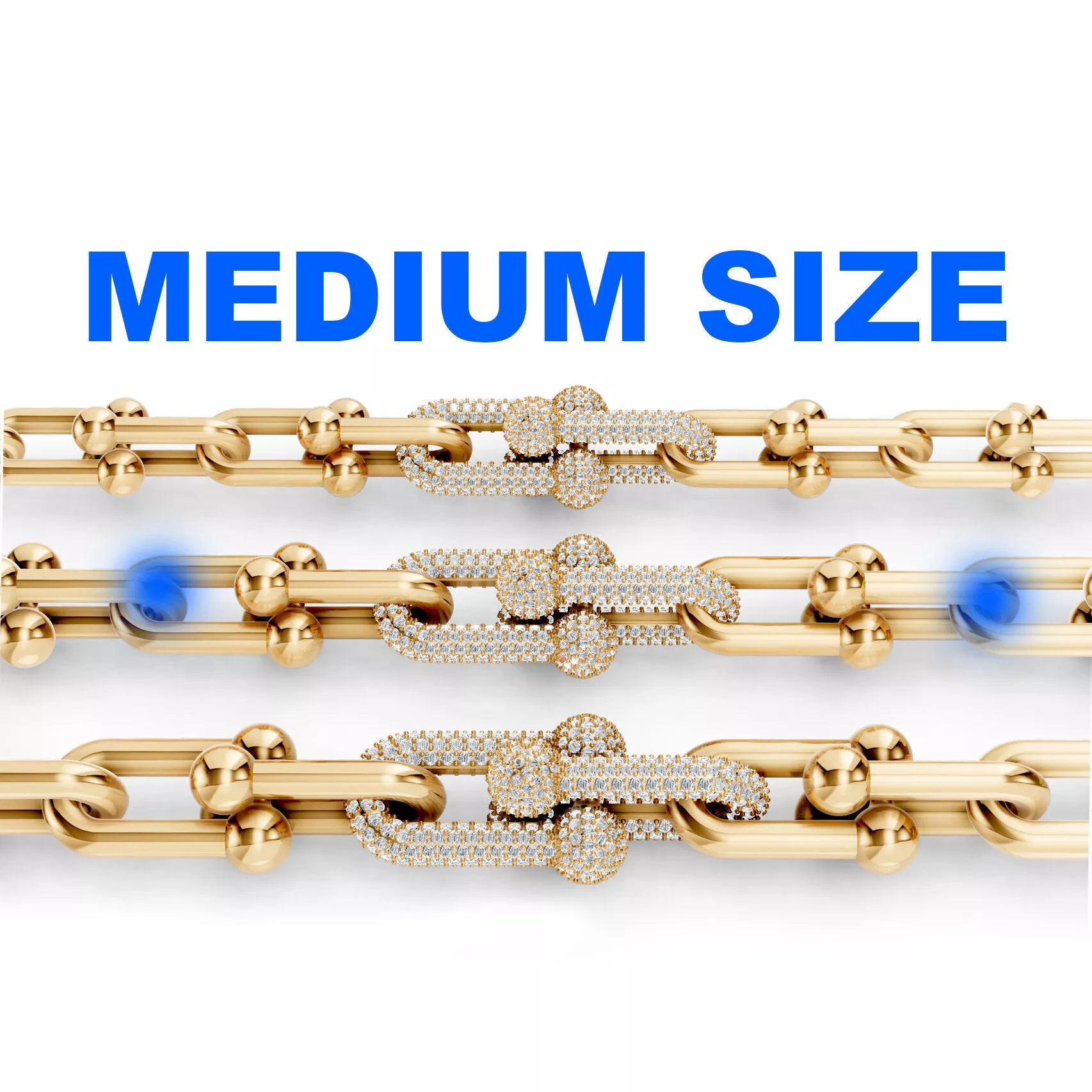 Bracelet Medium Size 3D print model