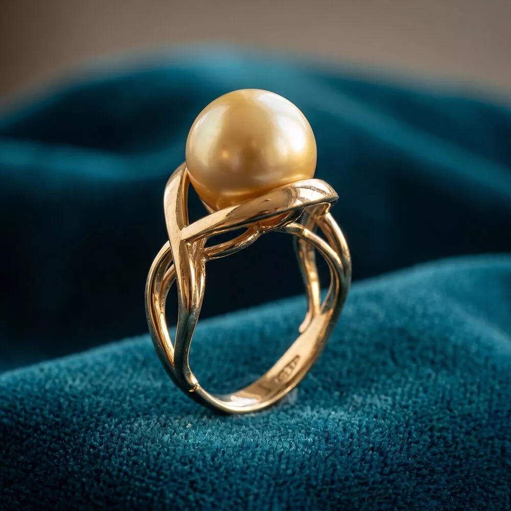 Pearl ring 3D print model