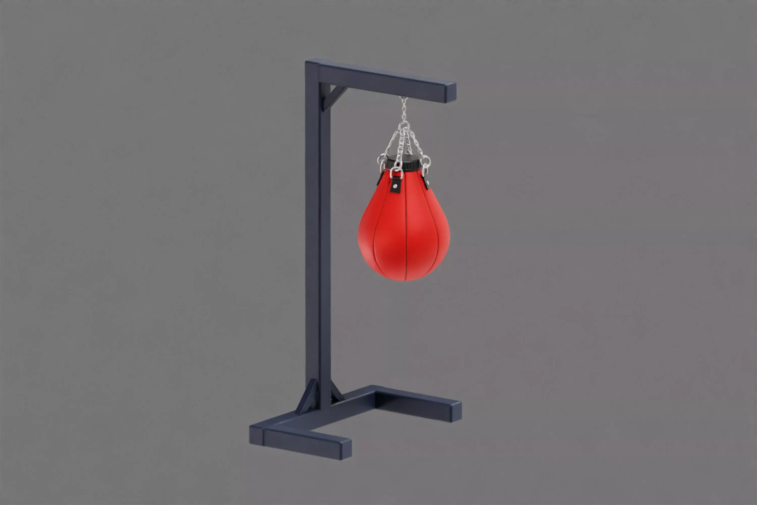 Punching Bag Low-poly 3D model