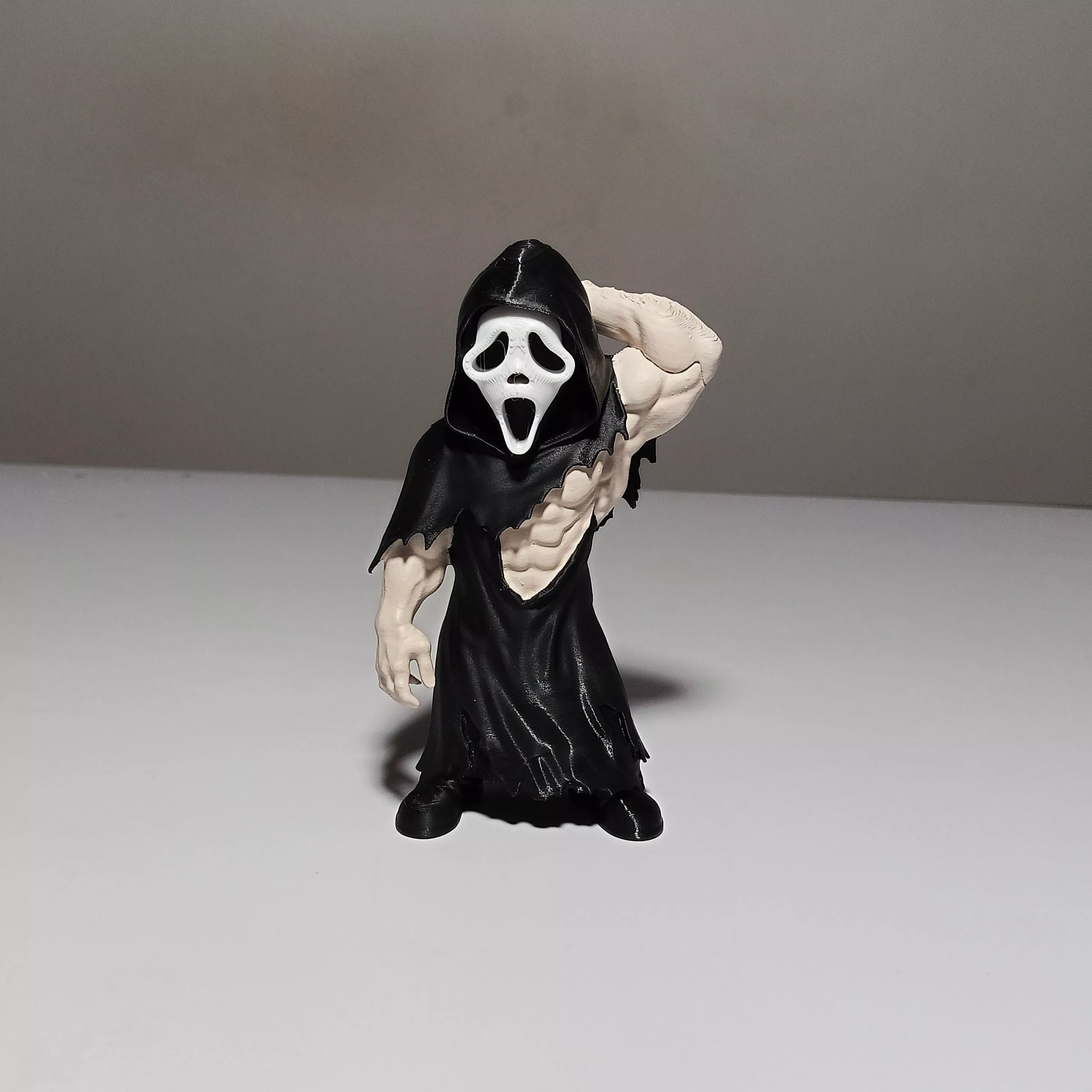 Muscular Ghostface scary movie NO AMS 3D print model