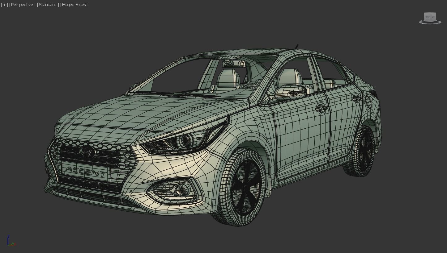 Hyundai Accent 3D model_14