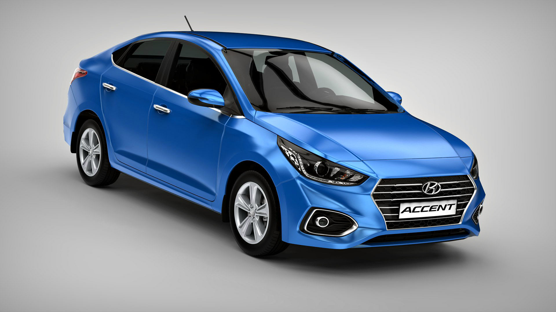 Hyundai Accent 3D model_3