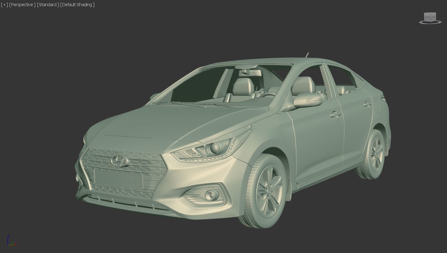 Hyundai Accent 3D model_10