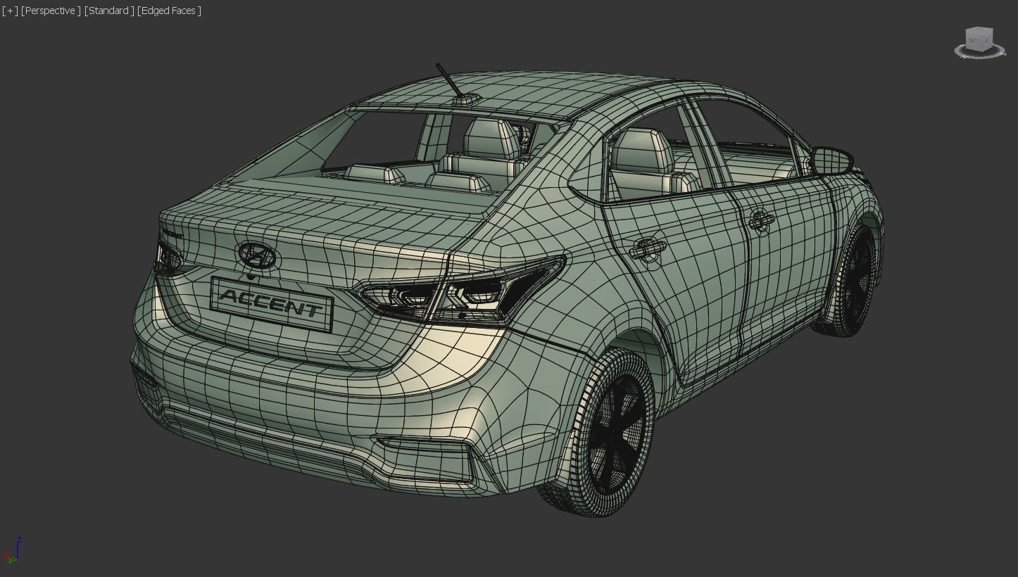 Hyundai Accent 3D model_16