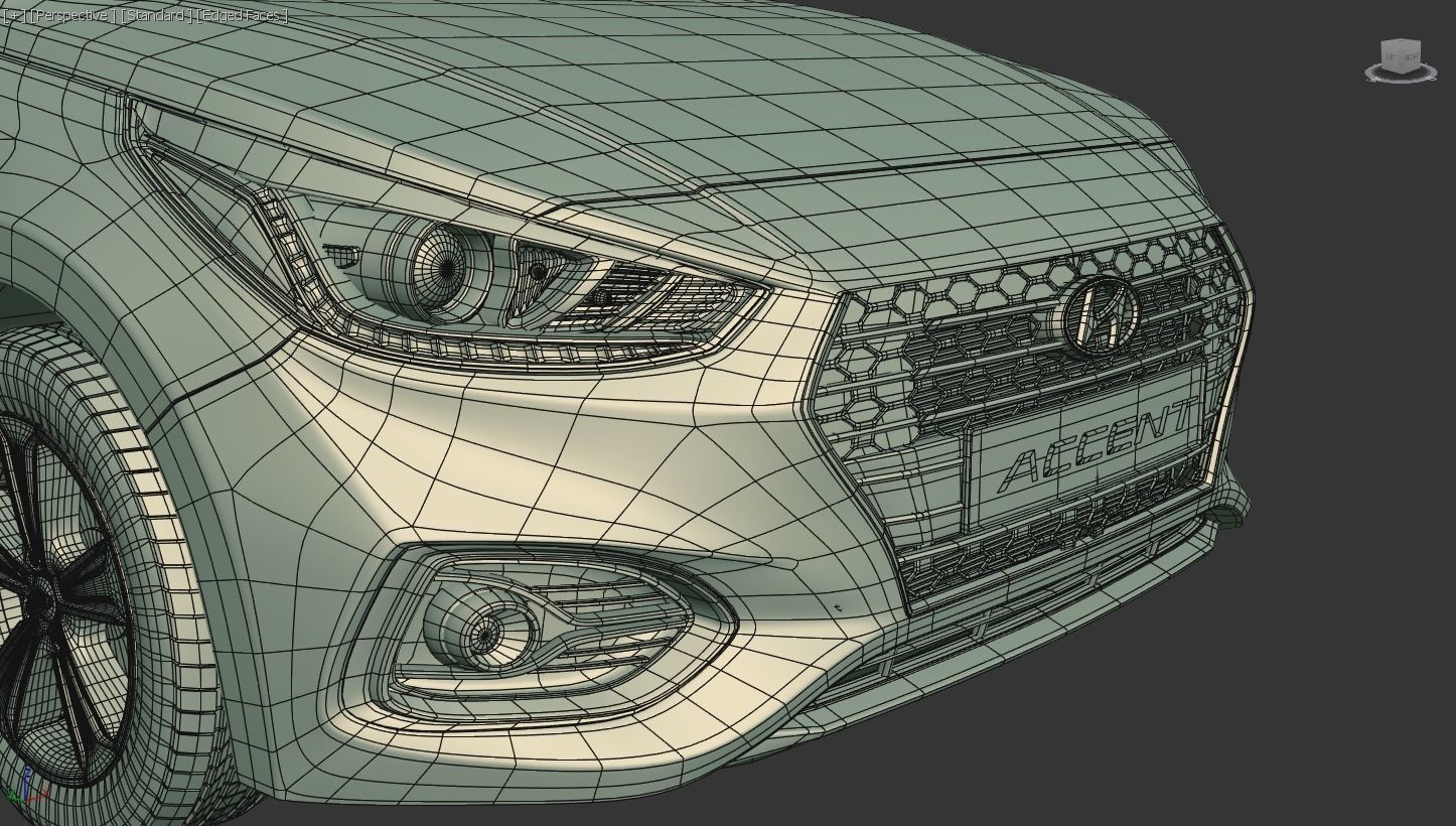 Hyundai Accent 3D model_15