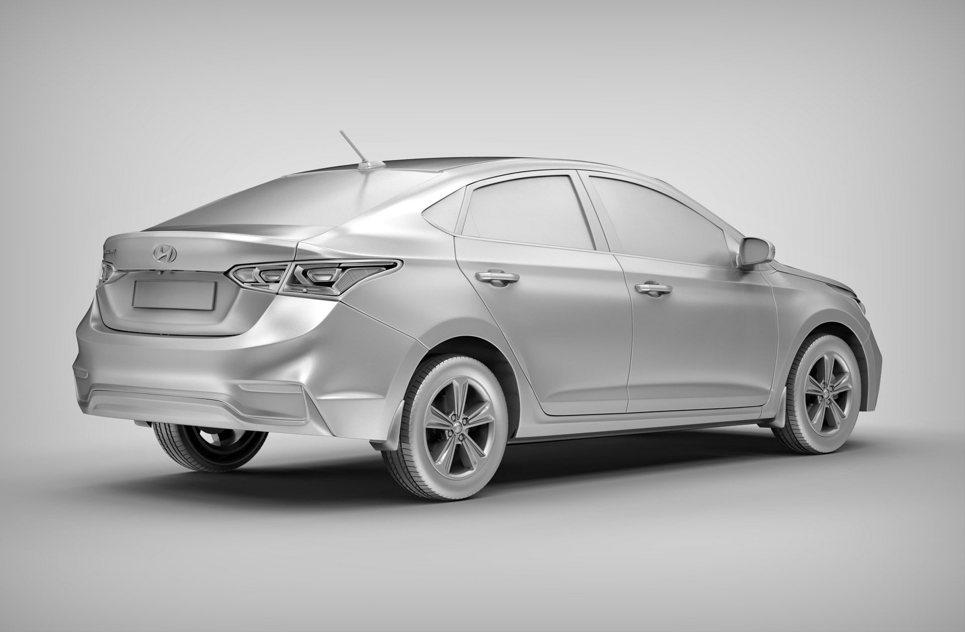 Hyundai Accent 3D model_8