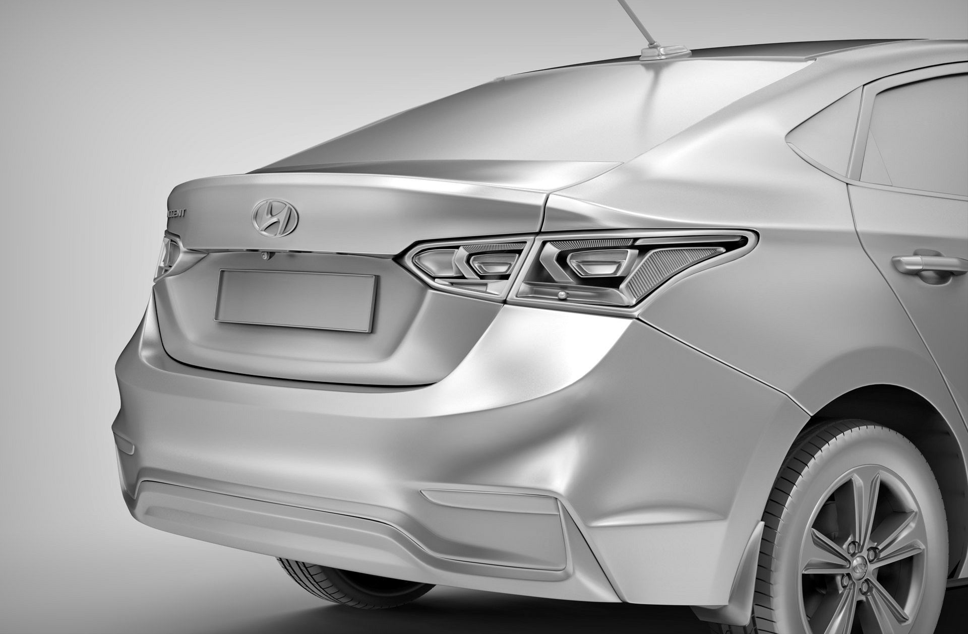 Hyundai Accent 3D model_9