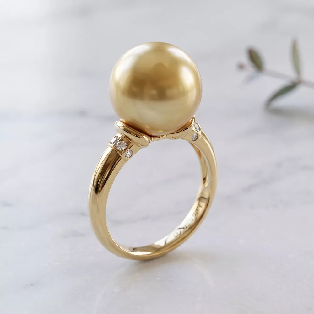 Pearl ring 3D print model