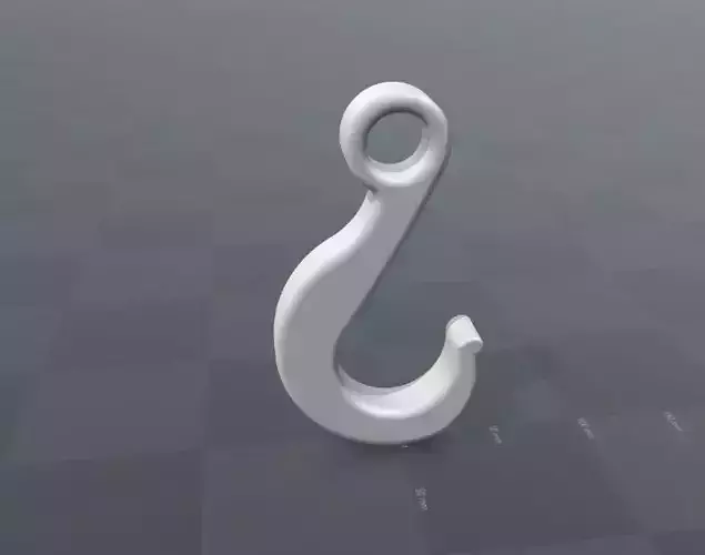 Hook lifting 3D print model