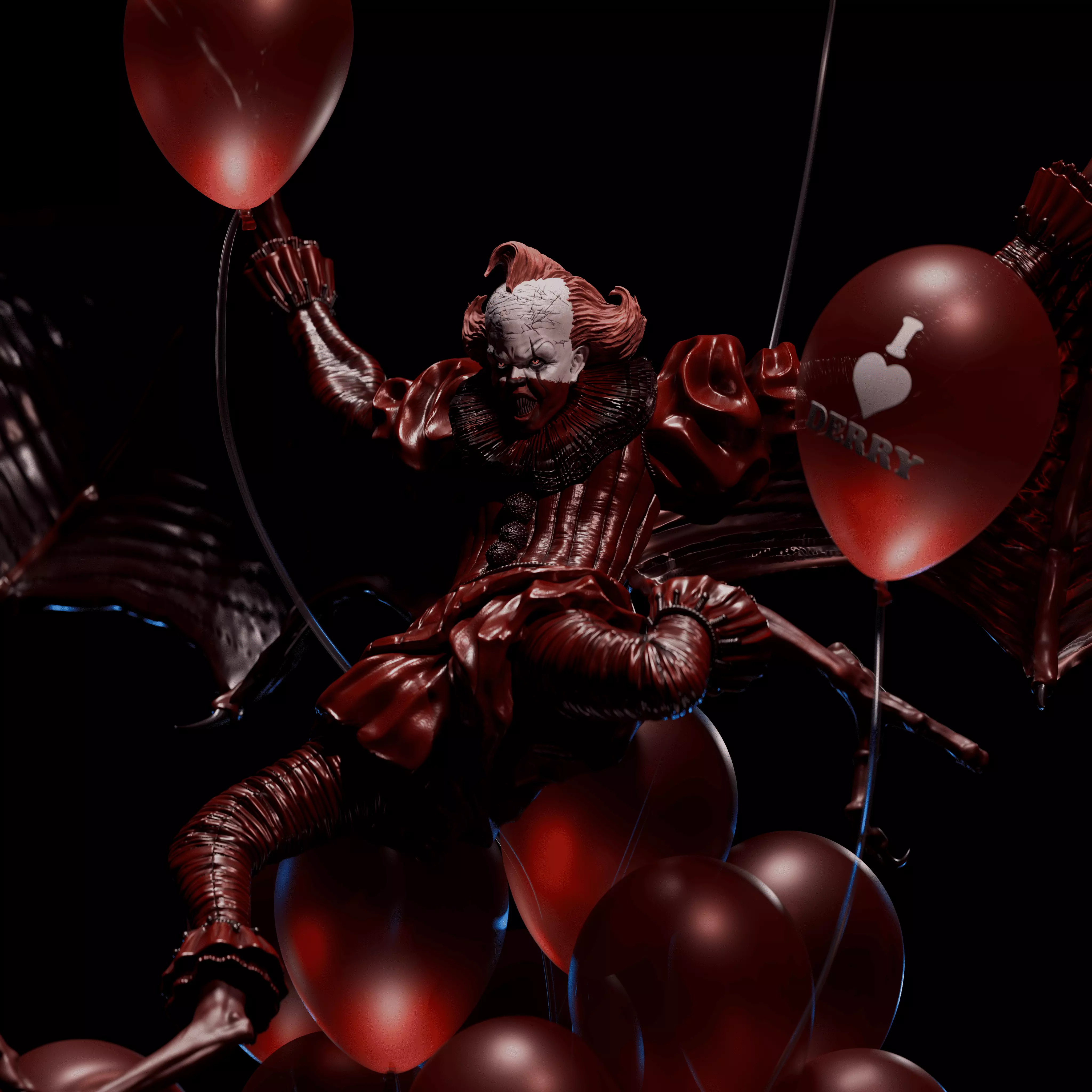 IT Pennywise the Dancing Clown 3D print model