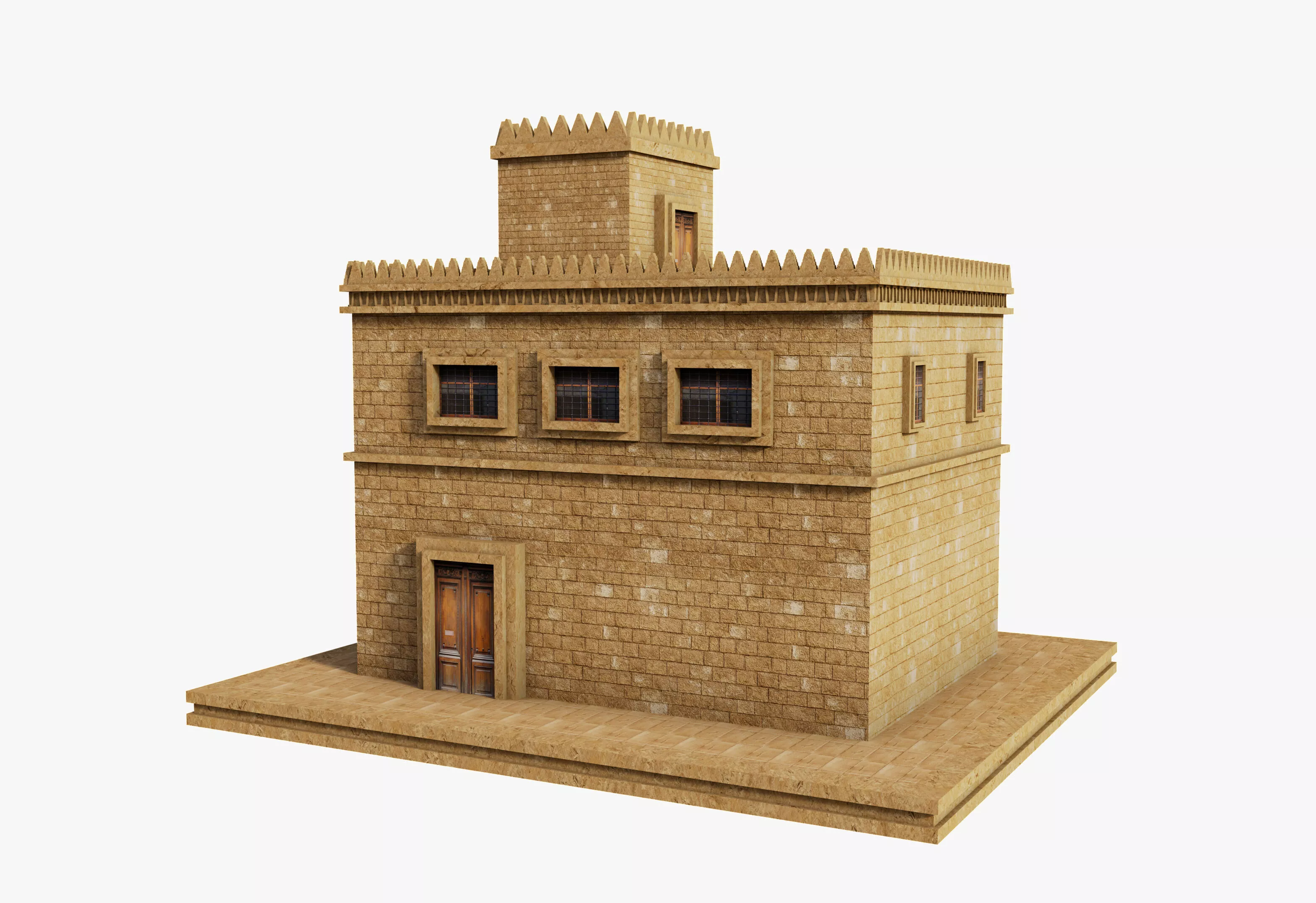 Free Persian Building Free 3D model