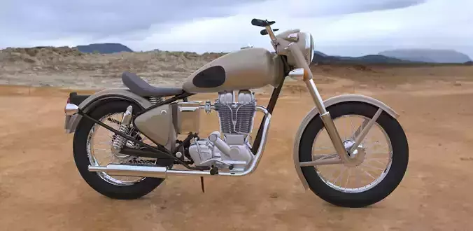 Royal Enfield Bullet 535 3D model