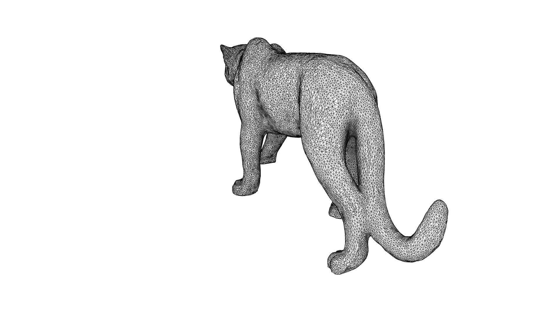 JAGUAR cheetah 3D model_11