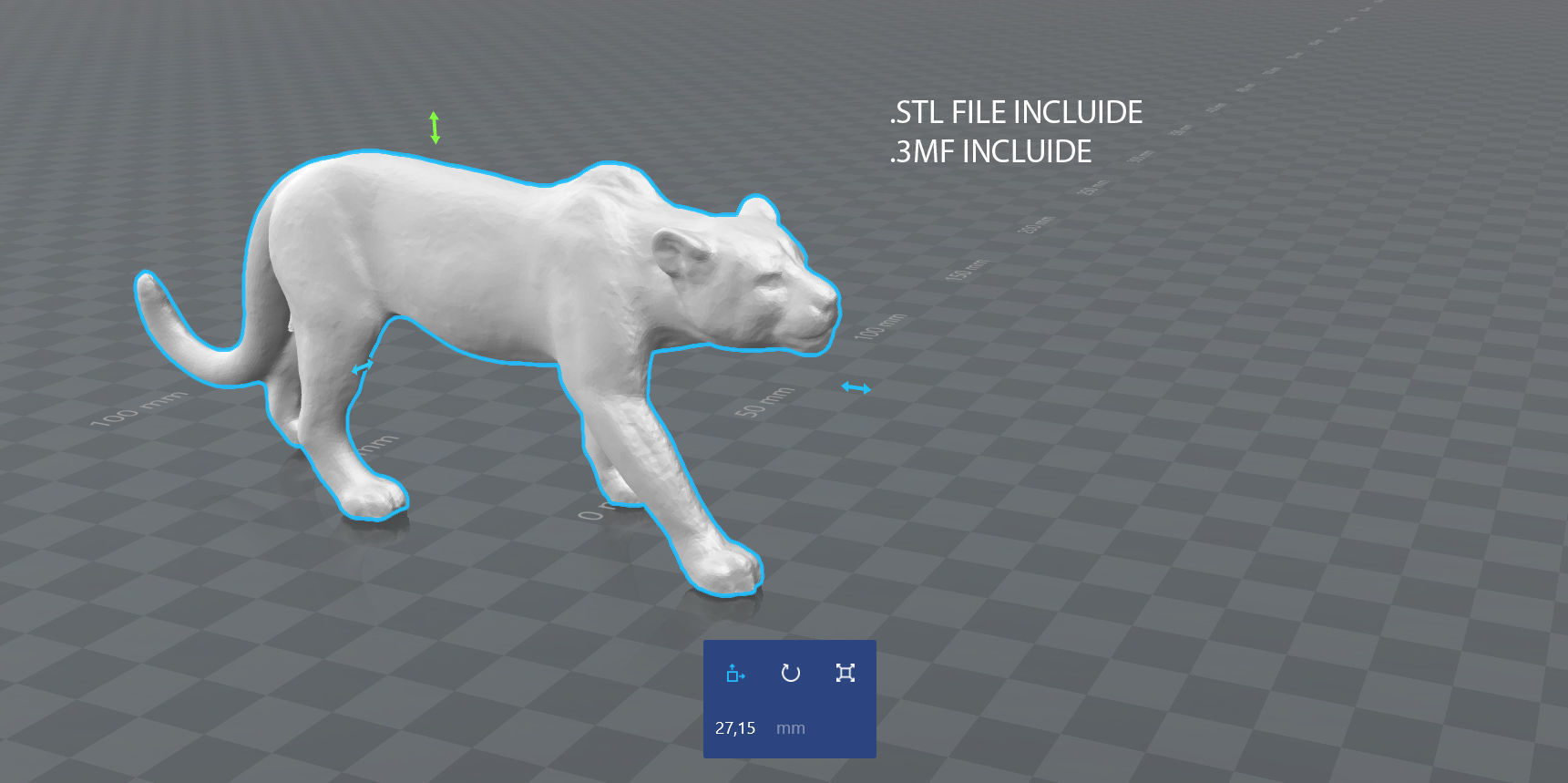 JAGUAR cheetah 3D model_14