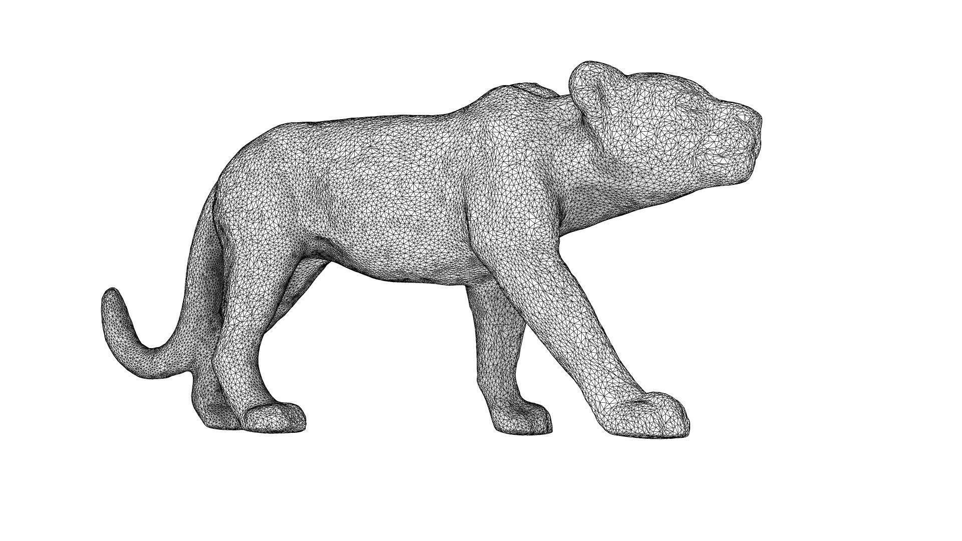 JAGUAR cheetah 3D model_13