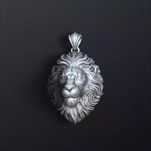 Classic Lion Pendant