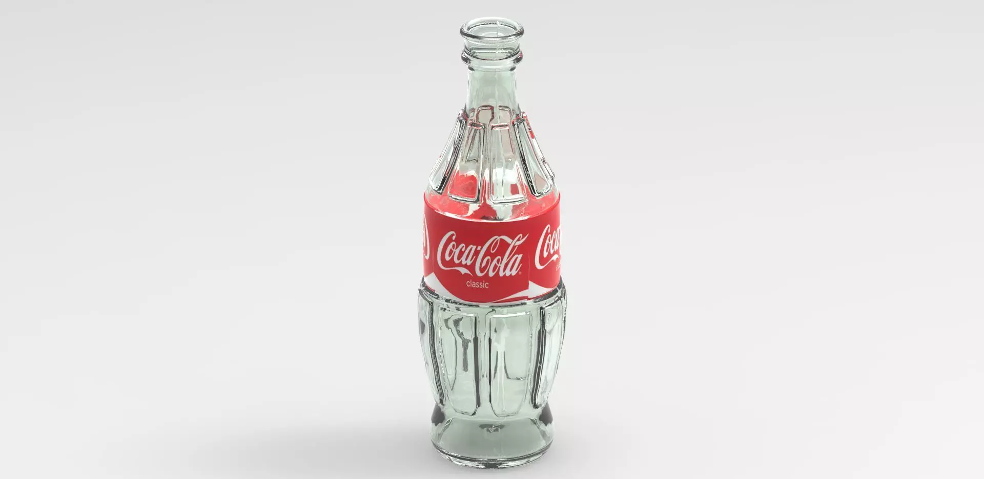 Coca-Cola Bottle 3D model_0