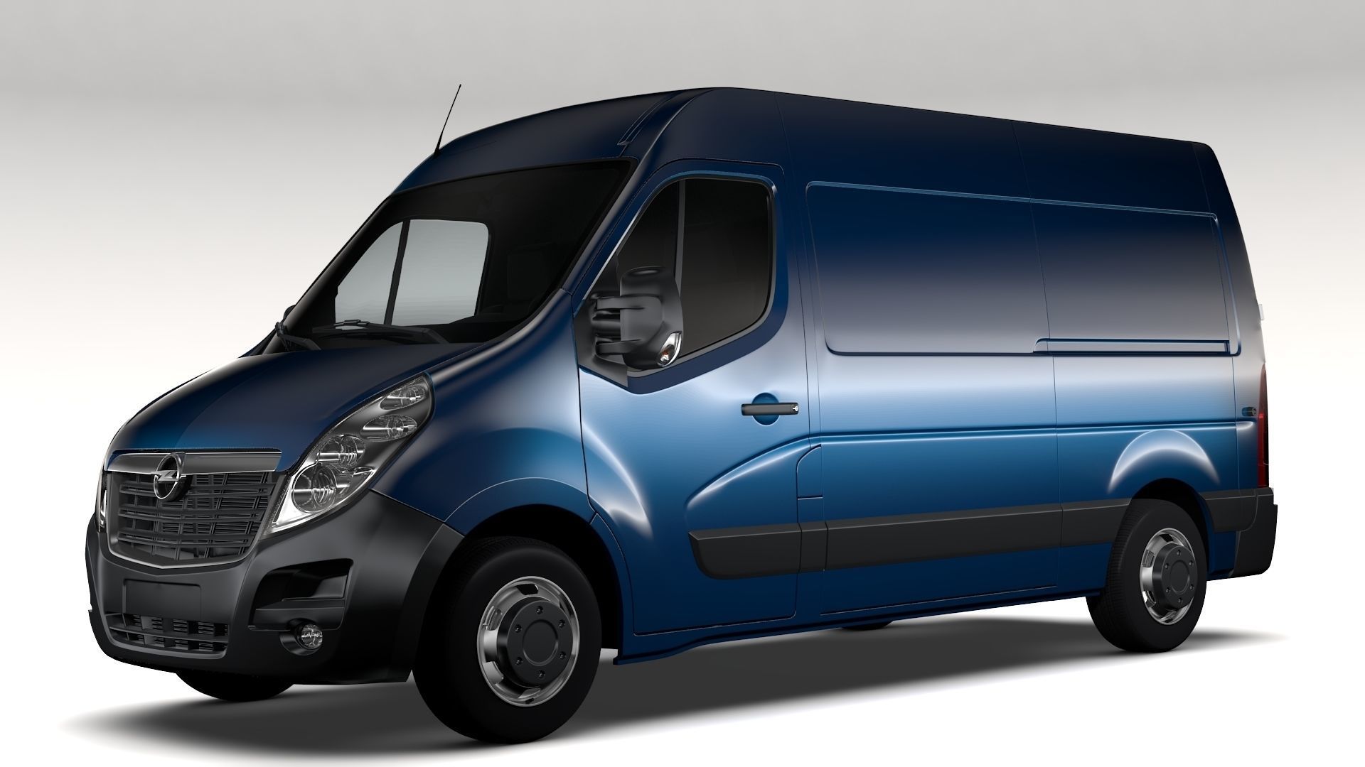 Opel Movano L2H2 Van 2016 3D model_1