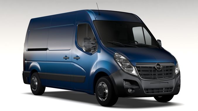 Opel Movano L2H2 Van 2016 3D model