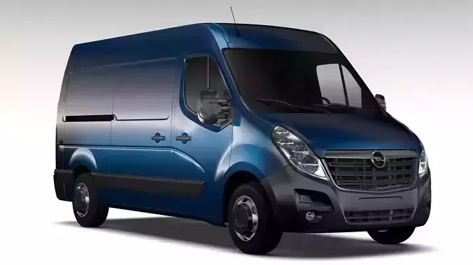 Opel Movano L2H2 Van 2016 3D model