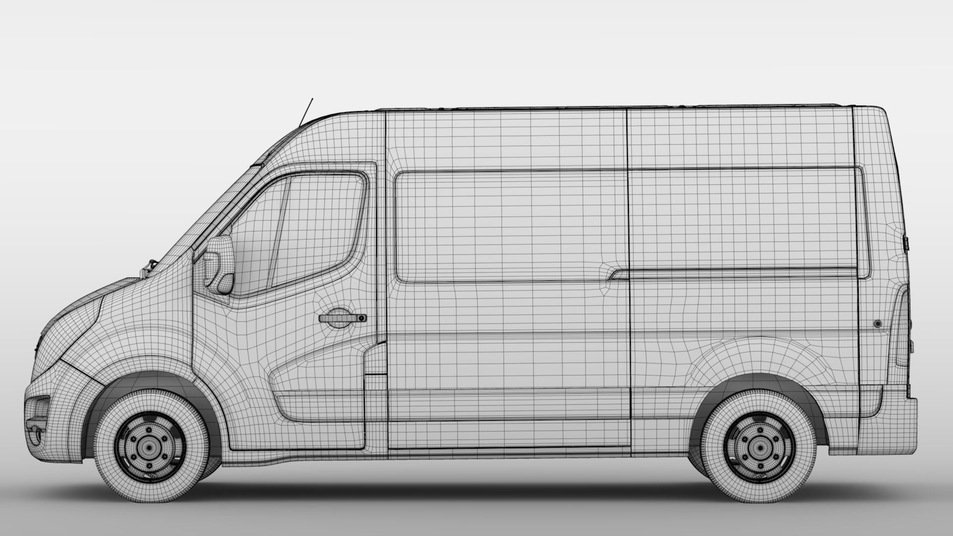 Opel Movano L2H2 Van 2016 3D model_21