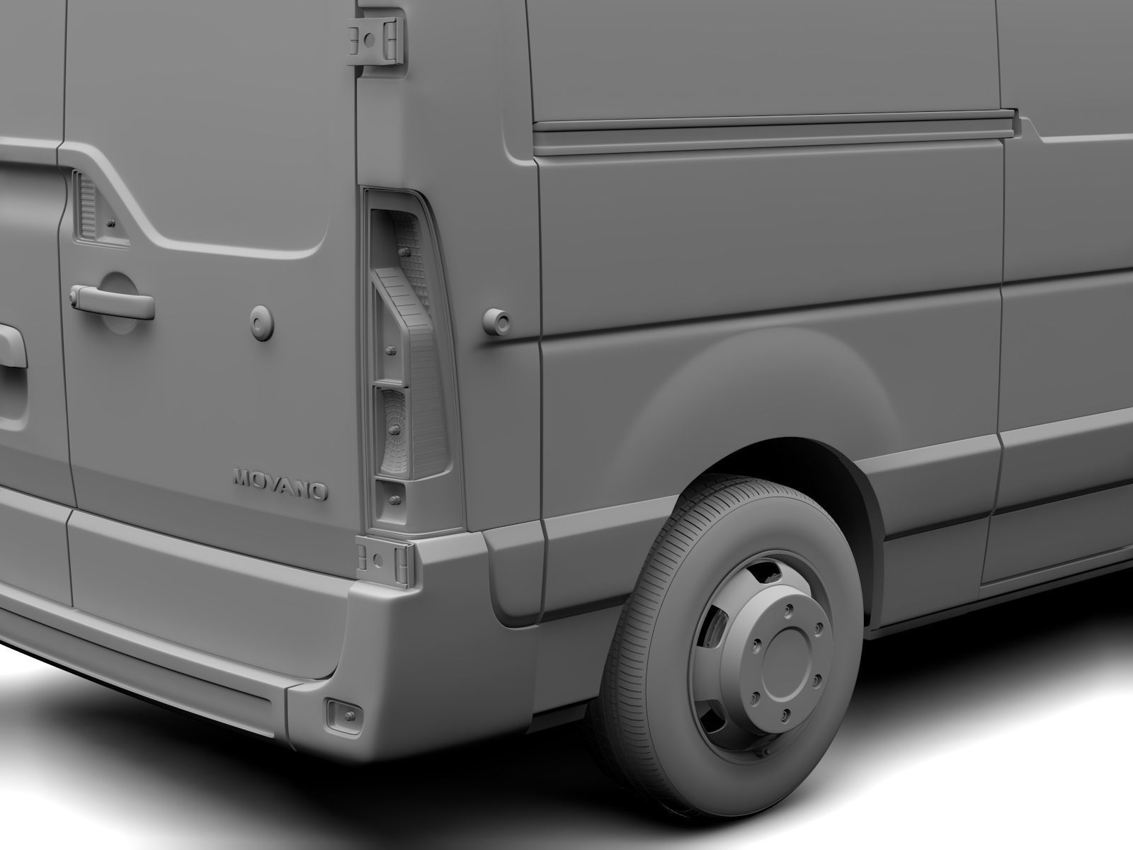 Opel Movano L2H2 Van 2016 3D model_12